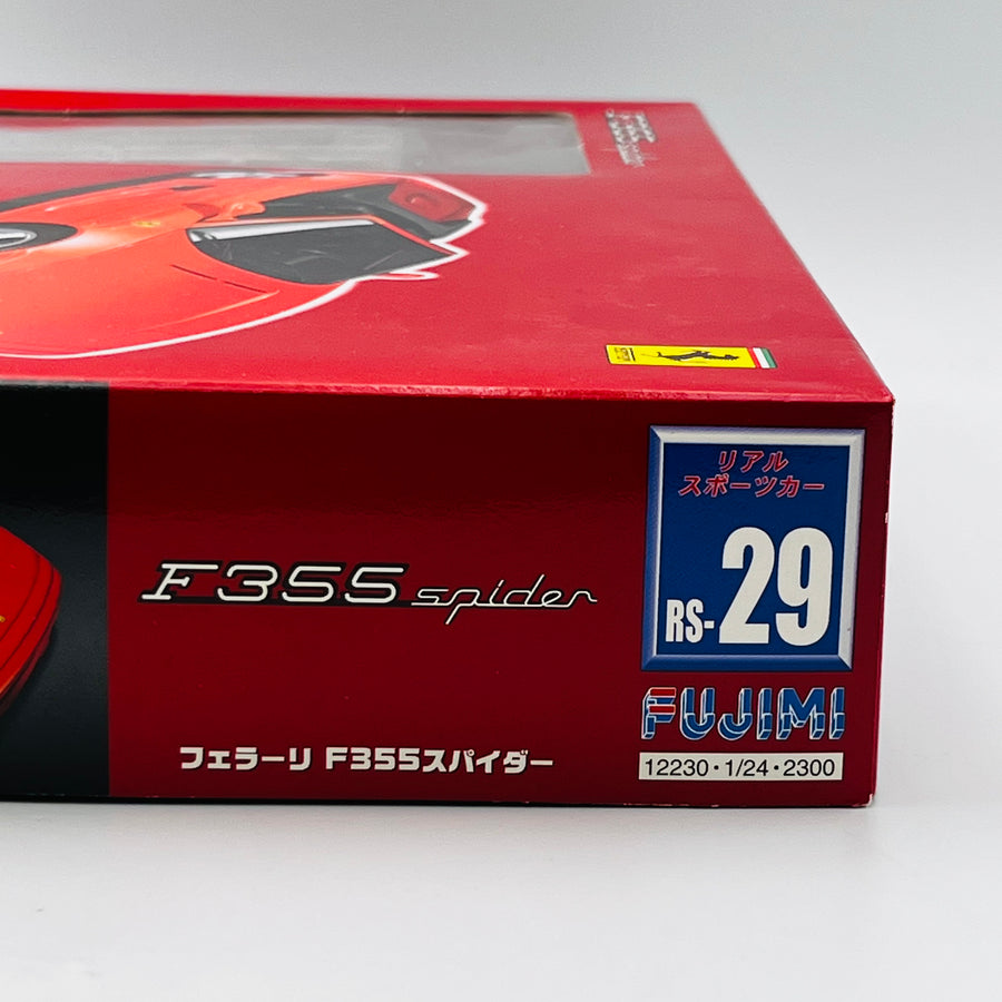 Fujimi 1/24 67Parts Assembly Plastic Model Kit Ferrari F355 spider Real sports car RS-29