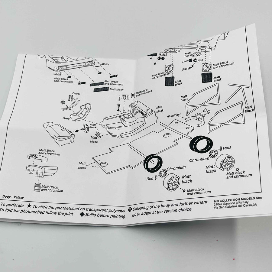 MR COLLECTION MODELS LAMBORGHINI Diablo GTR MR128 1996
