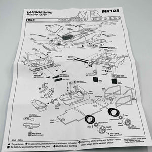 MR COLLECTION MODELS LAMBORGHINI Diablo GTR MR128 1996