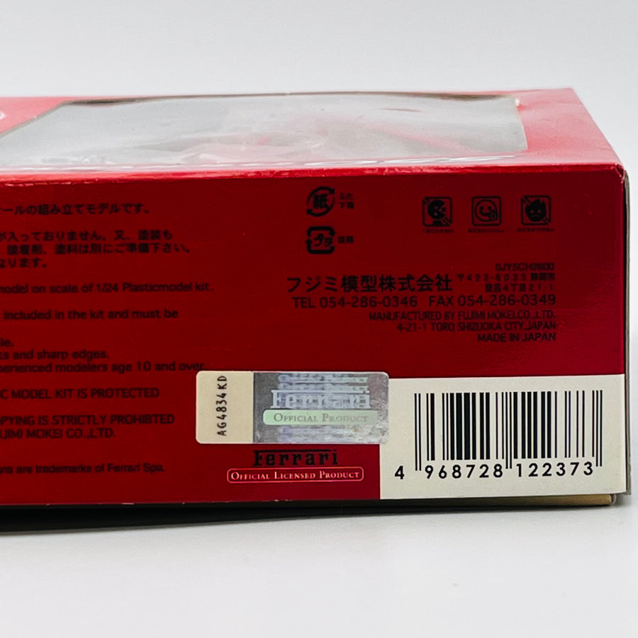 Fujimi 1/24 82Parts Assembly Plastic Model Kit Ferrari 550 maranello Real sports car RS-6