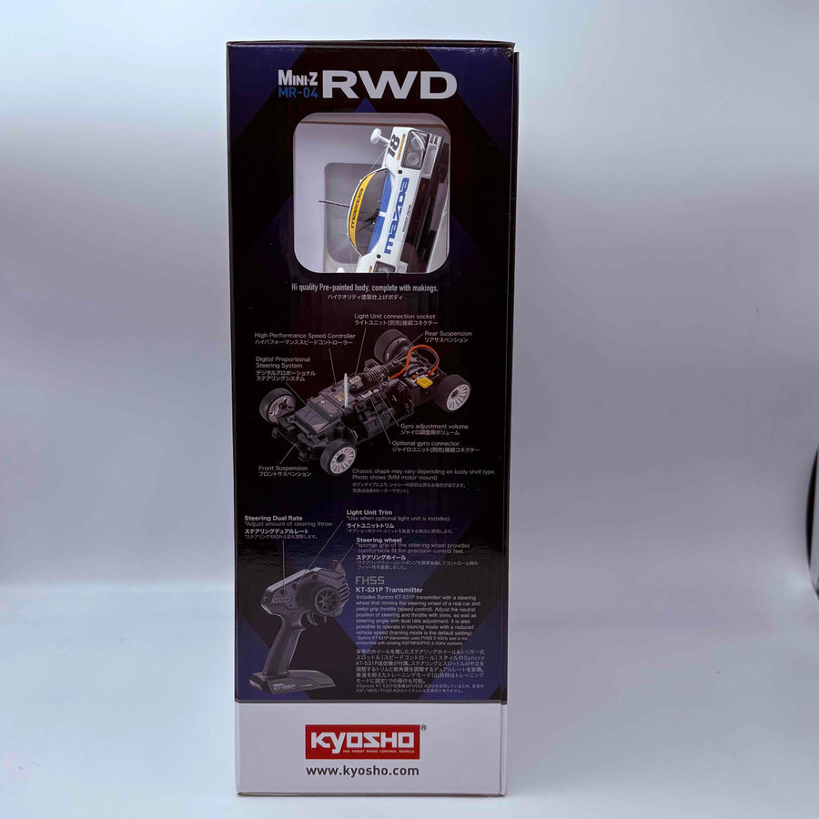 KYOSHO MINI-Z RWD MR-04 readyset MAZDA 787B No.18 LM 1991 32361MA
