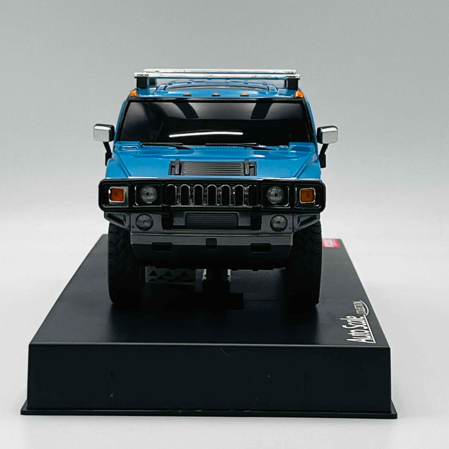 Kyosho Mini-z Body ASC MZ Overland Hummer H2 Blue MVP10BL