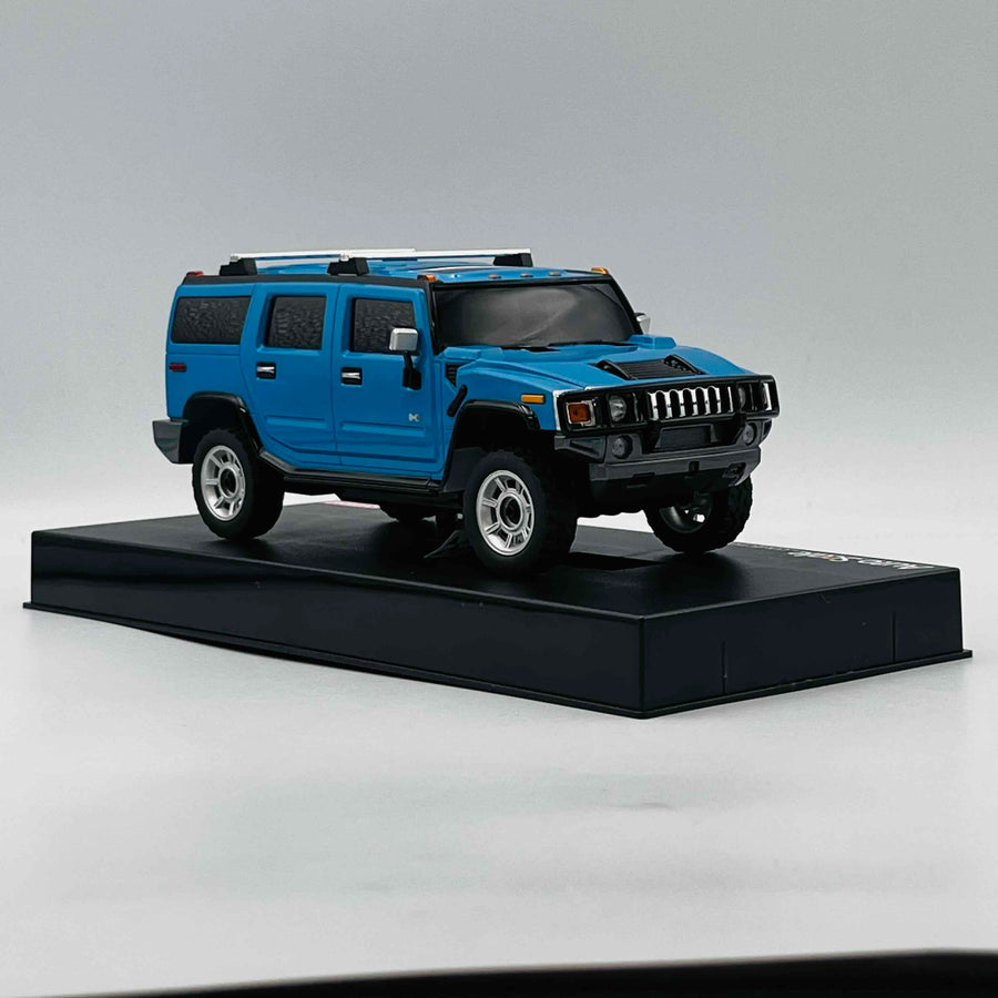Kyosho Mini-z Body ASC MZ Overland Hummer H2 Blue MVP10BL