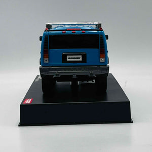 Kyosho Mini-z Body ASC MZ Overland Hummer H2 Blue MVP10BL