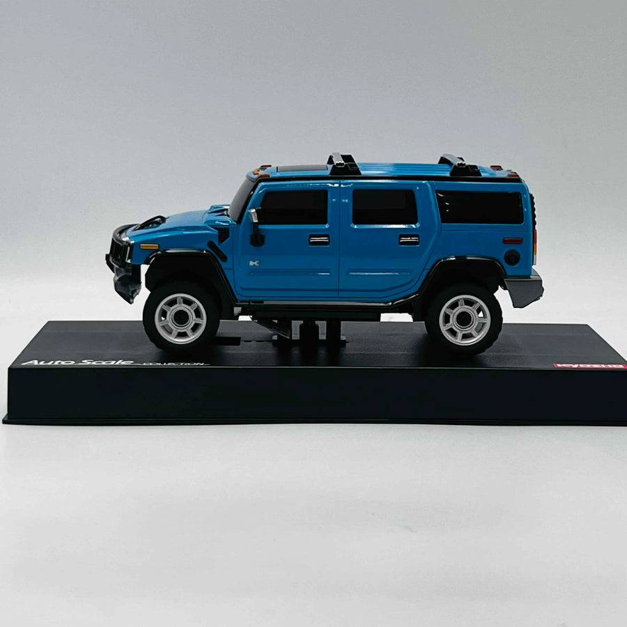 Kyosho Mini-z Body ASC MZ Overland Hummer H2 Blue MVP10BL