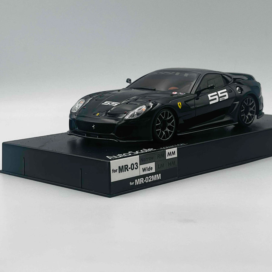 Kyosho Mini-z Body ASC Ferrari 599XX Homestead 2010 No.55 MZP216BK