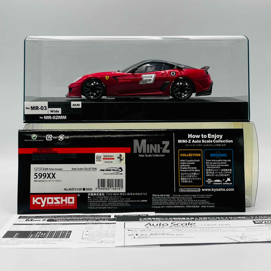 Kyosho Mini-z Body ASC Ferrari 599XX MZP216R