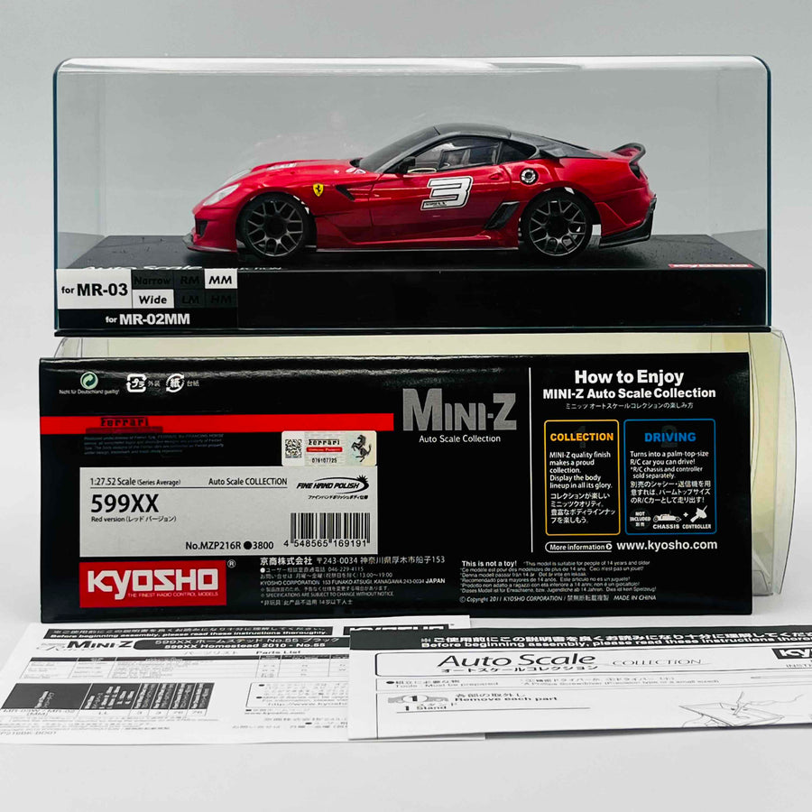 Kyosho Mini-z Body ASC Ferrari 599XX MZP216R