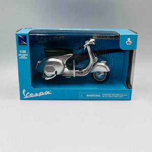 Vespa 150 GS Silver Metallic 1/12 Diecast Motorcycle Model NewRay
