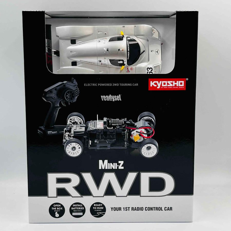 KYOSHO MINI-Z RWD Readyset Sauber-Mercedes C9, Nr.63, LM 1989 32353S