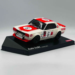 Kyosho Mini-z Body Nissan Skyline 2000GT-R (KPGC10) Racing 1972 #6 Red MZP472R