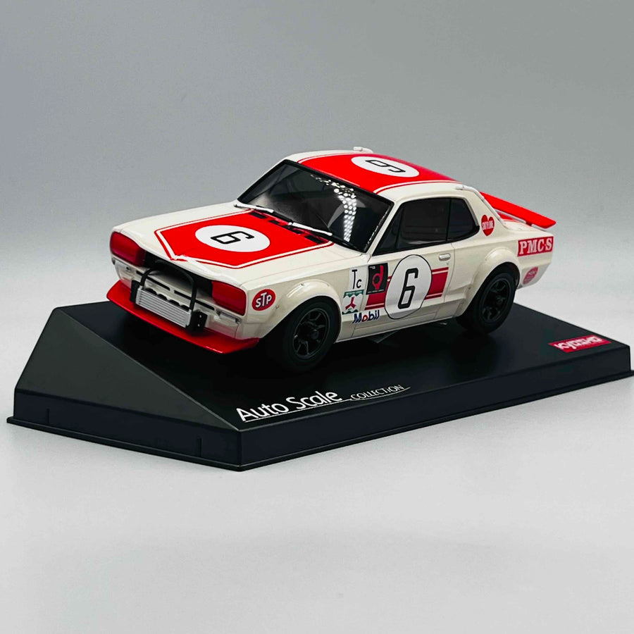Kyosho Mini-z Body Nissan Skyline 2000GT-R (KPGC10) Racing 1972 #6 Red MZP472R