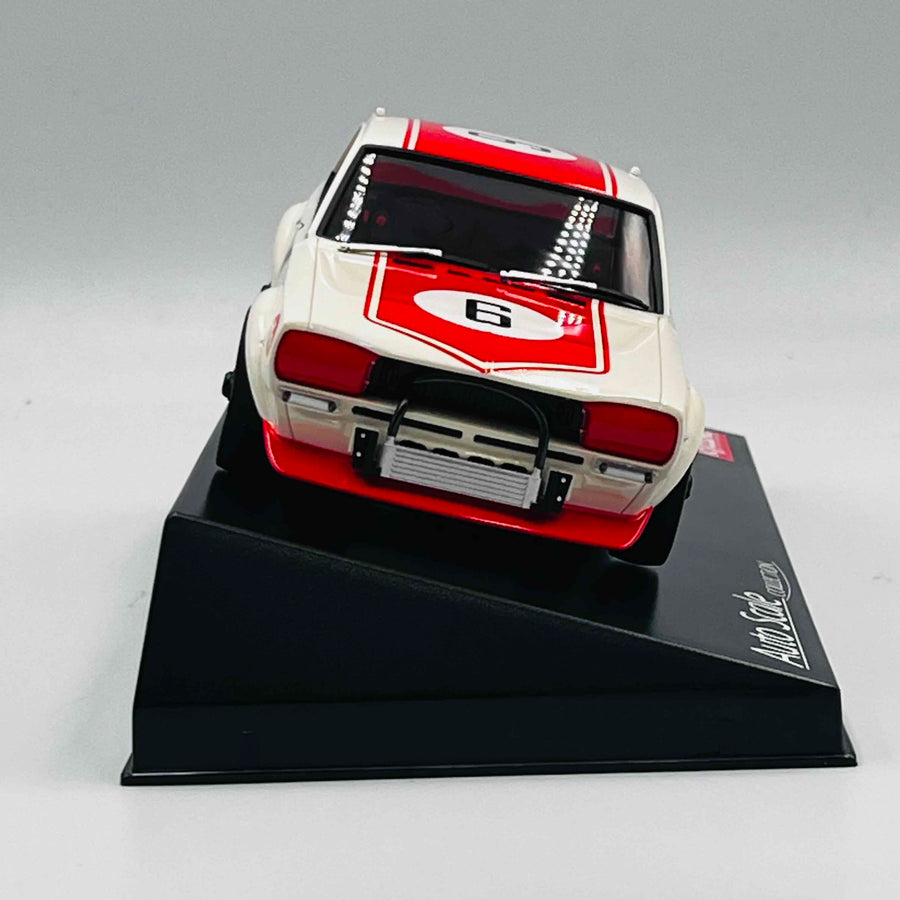 Kyosho Mini-z Body Nissan Skyline 2000GT-R (KPGC10) Racing 1972 #6 Red MZP472R