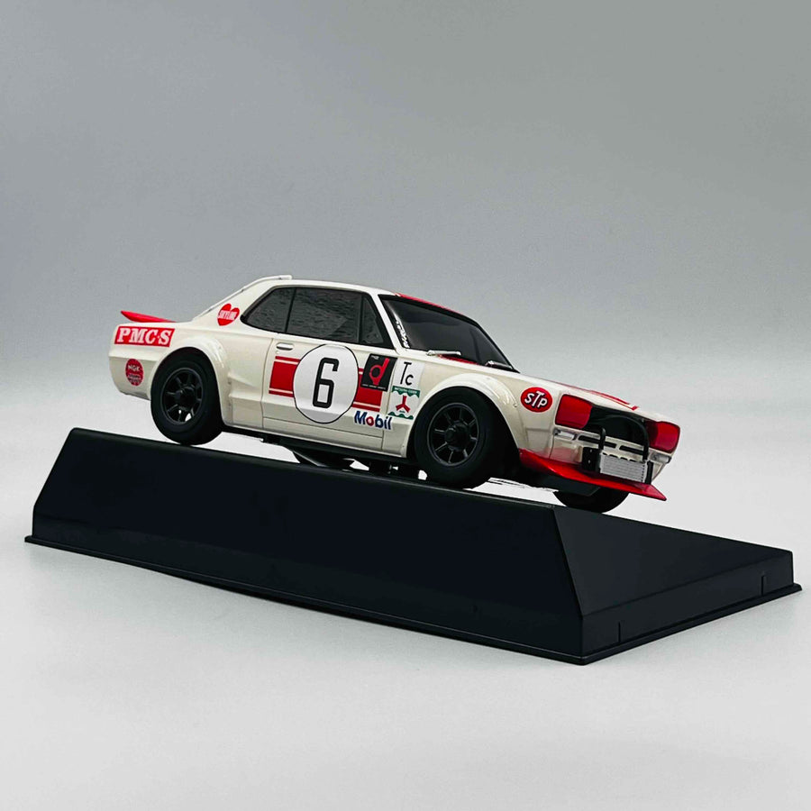 Kyosho Mini-z Body Nissan Skyline 2000GT-R (KPGC10) Racing 1972 #6 Red MZP472R