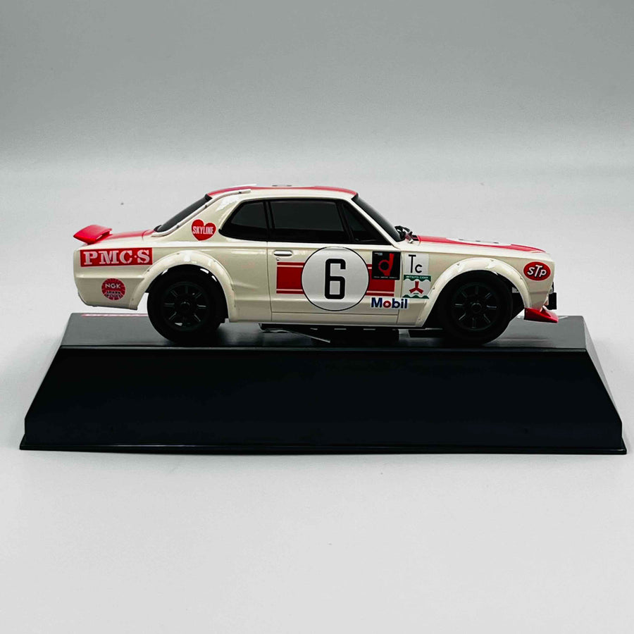 Kyosho Mini-z Body Nissan Skyline 2000GT-R (KPGC10) Racing 1972 #6 Red MZP472R