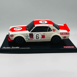 Kyosho Mini-z Body Nissan Skyline 2000GT-R (KPGC10) Racing 1972 #6 Red MZP472R