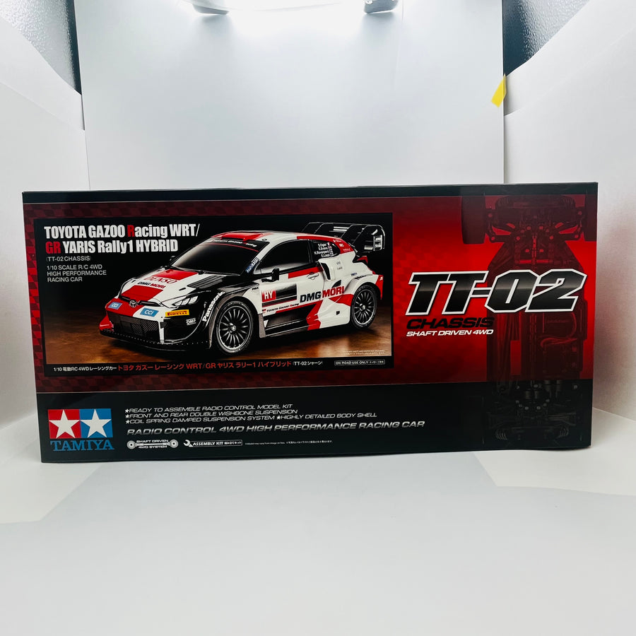 Tamiya 1/10 RC 58716 Toyota Gazoo Racing GR Yaris Rally TT-02 CHASSIS Kit