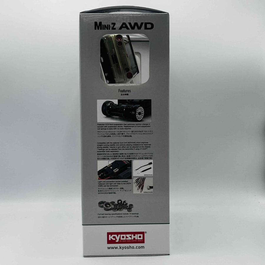 KYOSHO MINI-Z Ready Set AWD NISSAN SKYLINE GT-R R34 V.specⅡ 32624MJ