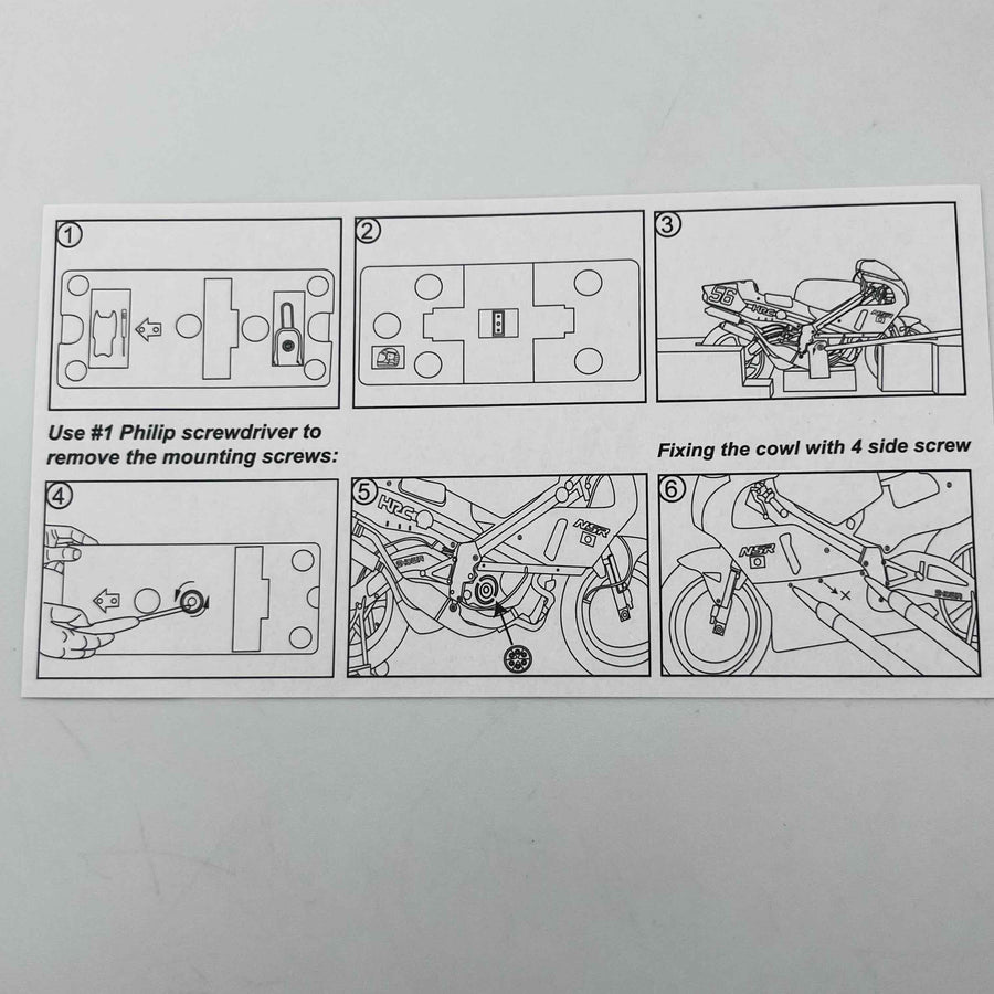 AUTOart Honda NSR500 WGP500 GUN KOMA #56 BARIBARI LEGEND 12566