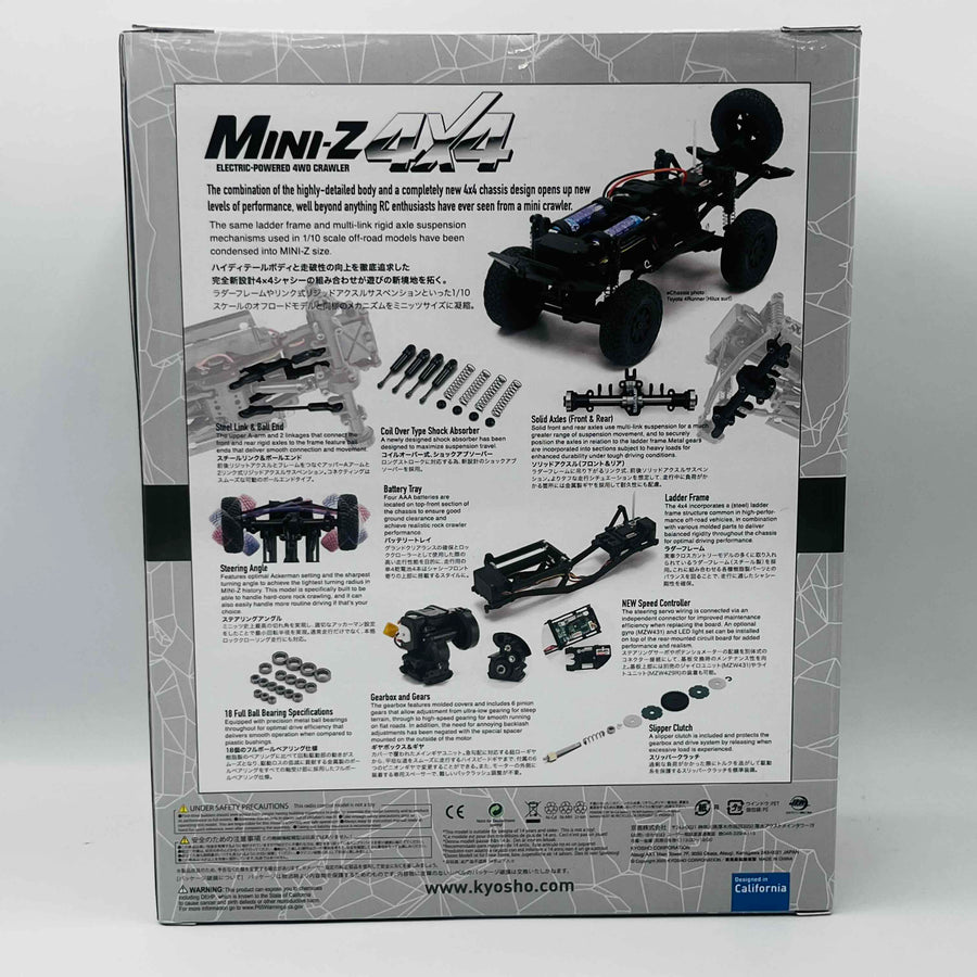KYOSHO MINI-Z 4x4 readyset Toyota 4Runner(Hilux Surf) Dark Gray Metallic 32522GM