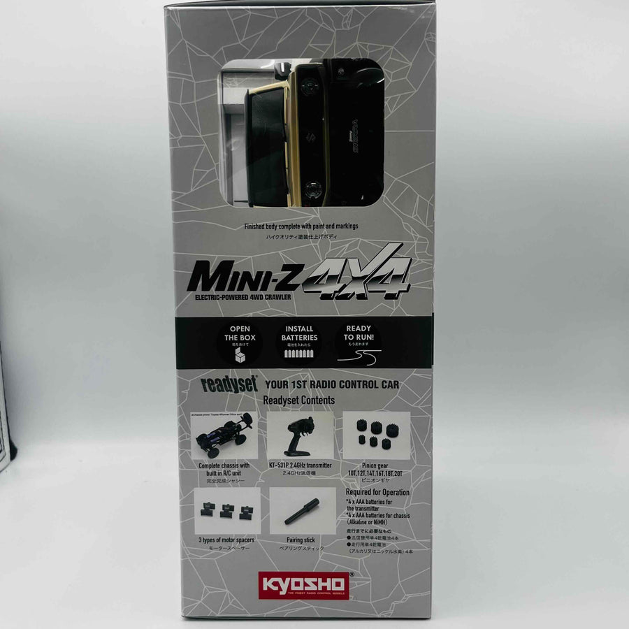 KYOSHO MINI-Z 4x4 readyset Suzuki Jimny Sierra Chiffon Ivory Metallic 32530IV
