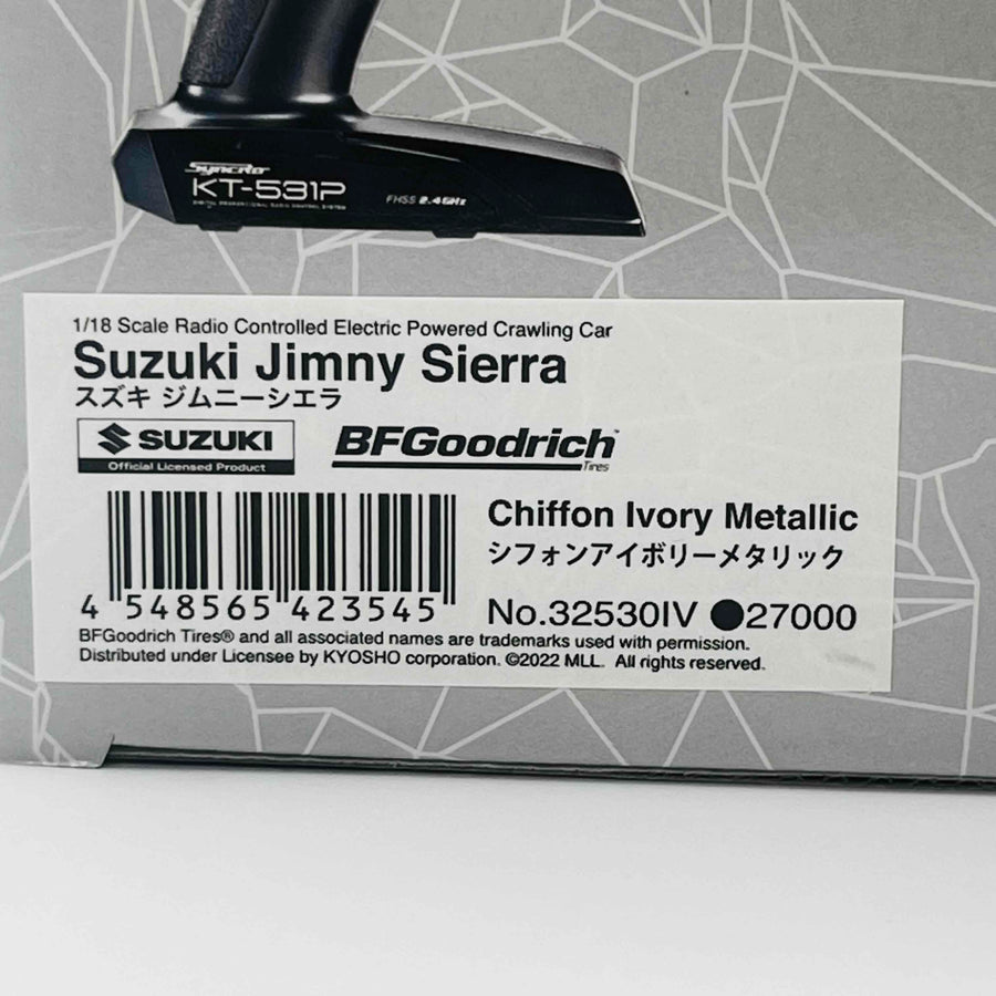 KYOSHO MINI-Z 4x4 readyset Suzuki Jimny Sierra Chiffon Ivory Metallic 32530IV