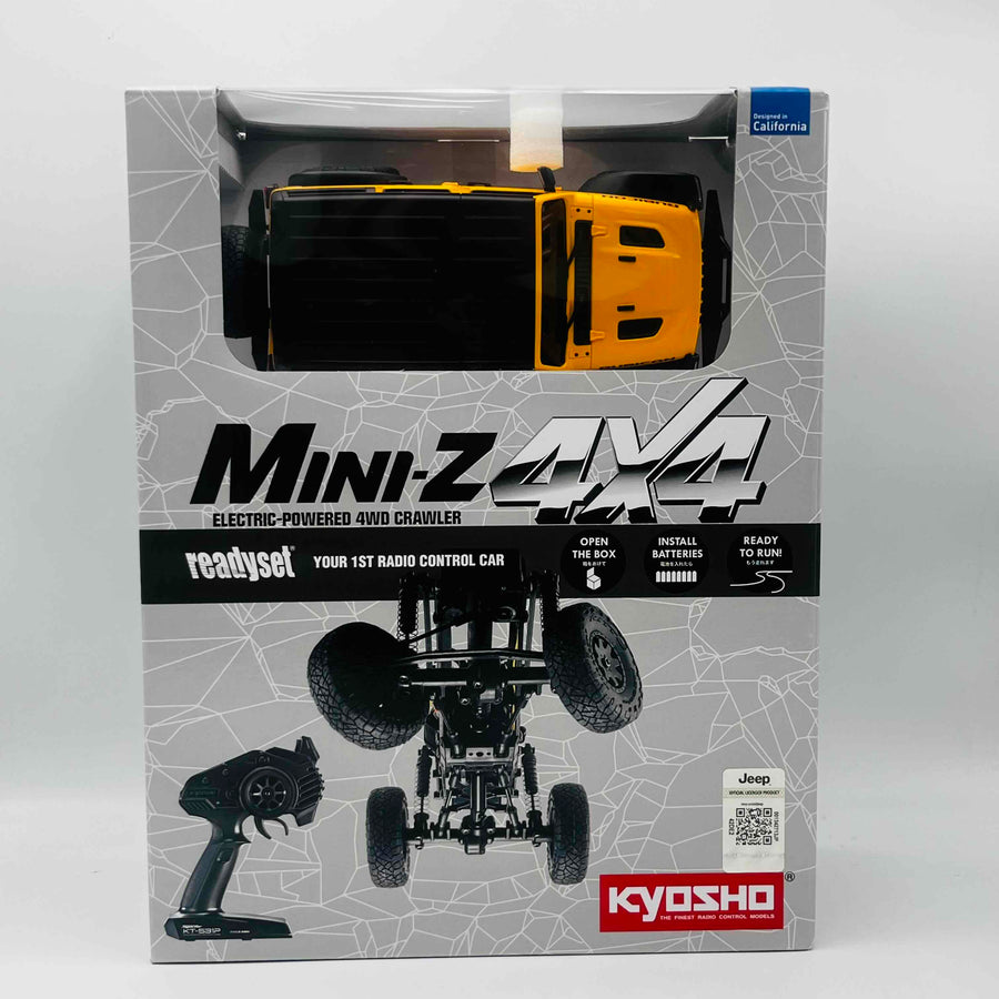 KYOSHO MINI-Z 4x4 readyset JeepⓇ WRANGLER UNLIMITED Rubicon Hellayella 32521Y