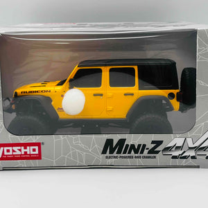 KYOSHO MINI-Z 4x4 readyset JeepⓇ WRANGLER UNLIMITED Rubicon Hellayella 32521Y