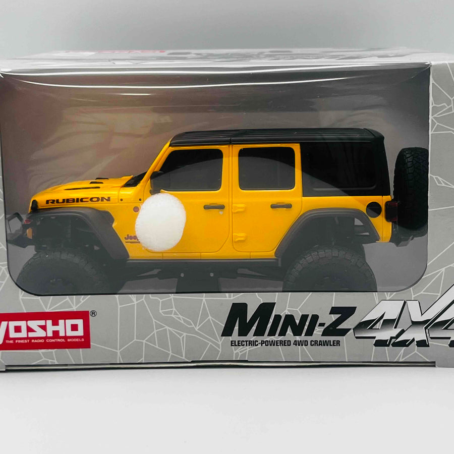 KYOSHO MINI-Z 4x4 readyset JeepⓇ WRANGLER UNLIMITED Rubicon Hellayella 32521Y