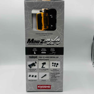 KYOSHO MINI-Z 4x4 readyset JeepⓇ WRANGLER UNLIMITED Rubicon Hellayella 32521Y
