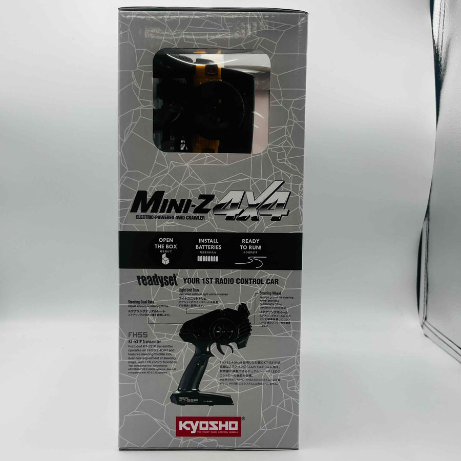 KYOSHO MINI-Z 4x4 readyset JeepⓇ WRANGLER UNLIMITED Rubicon Hellayella 32521Y