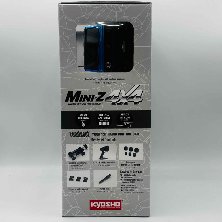 KYOSHO MINI-Z 4x4 readyset Suzuki Jimny Brisk Blue Metallic 32530MB
