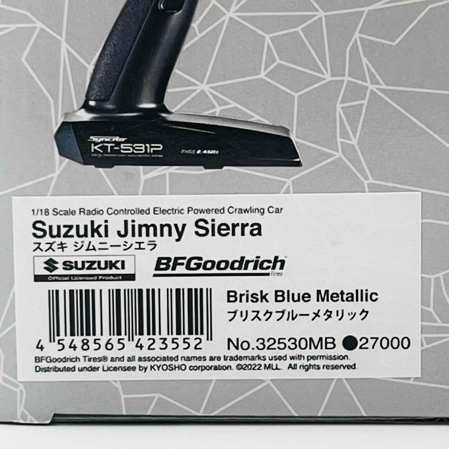 KYOSHO MINI-Z 4x4 readyset Suzuki Jimny Brisk Blue Metallic 32530MB