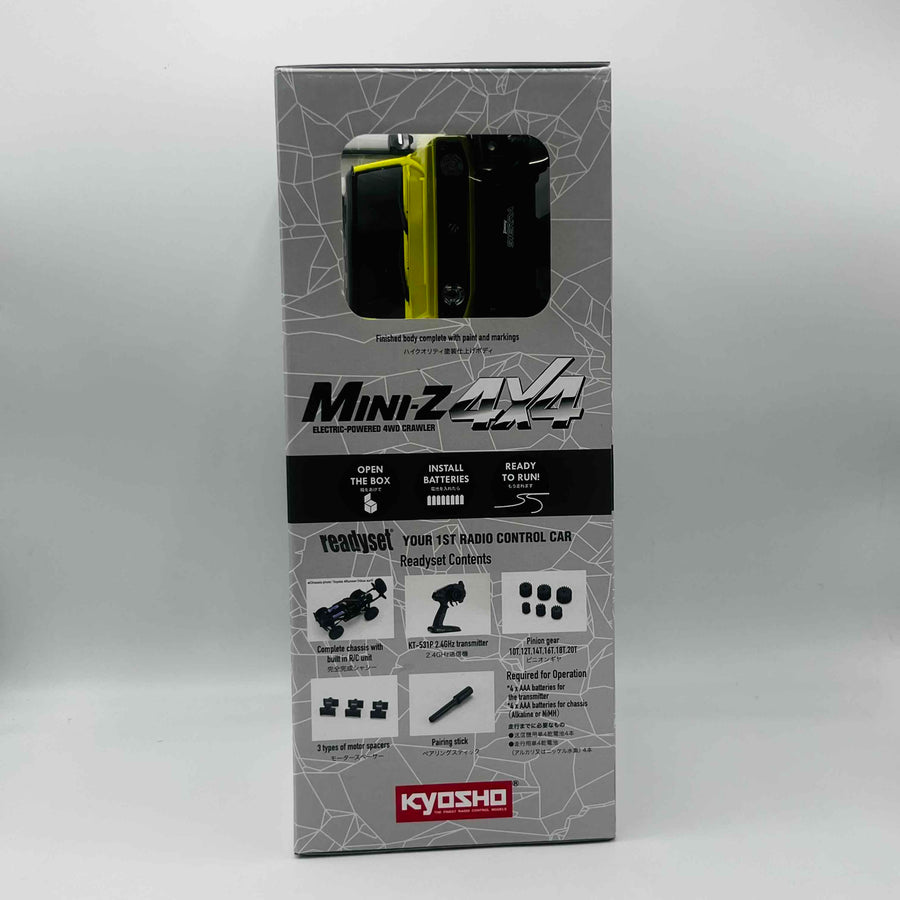 KYOSHO MINI-Z 4x4 readyset Suzuki Jimny Sierra Kinetic Yellow 32523Y
