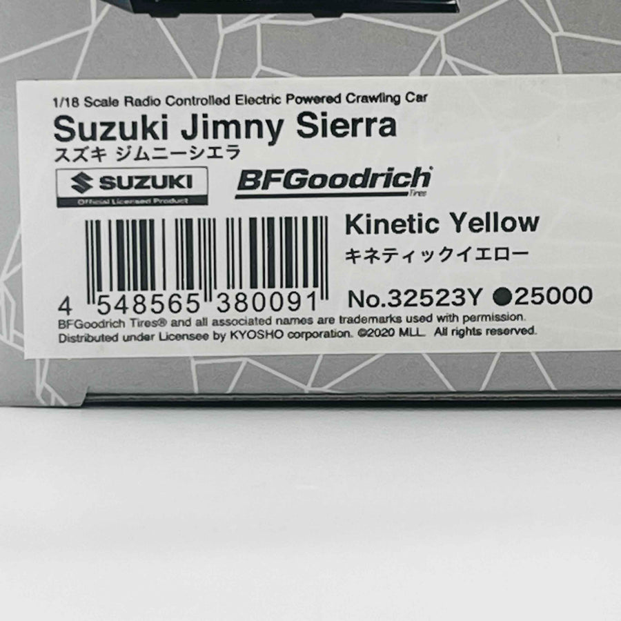 KYOSHO MINI-Z 4x4 readyset Suzuki Jimny Sierra Kinetic Yellow 32523Y