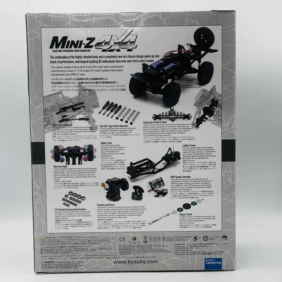 KYOSHO MINI-Z 4x4 readyset Suzuki Jimny Sierra Medium Gray 32523G