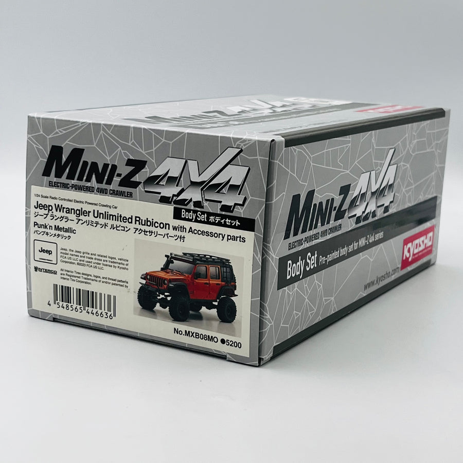 Kyosho Mini-z 4X4Jeep Wrangler Unlimited Rubicon Punk`n Metallic MXB08MO