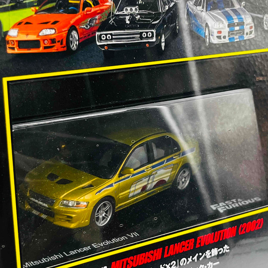 De Agostini MITSUBISHI LANCER EVOLUTION(2002)1/43 Fast & Furious Car Collection No12
