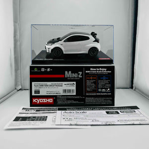 Kyosho Mini-z Body ASC Toyota GRMN YARIS CIRCUIT PAC White Pearl MZP470PW