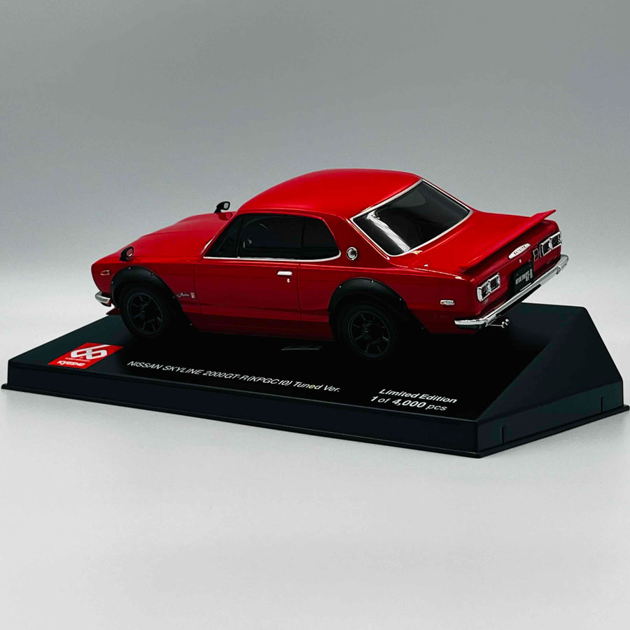 Kyosho Mini-z Body ASC  NISSAN SKYLINE 2000GT-R (KPGC10) Tuned Red 60th  MZP466R60