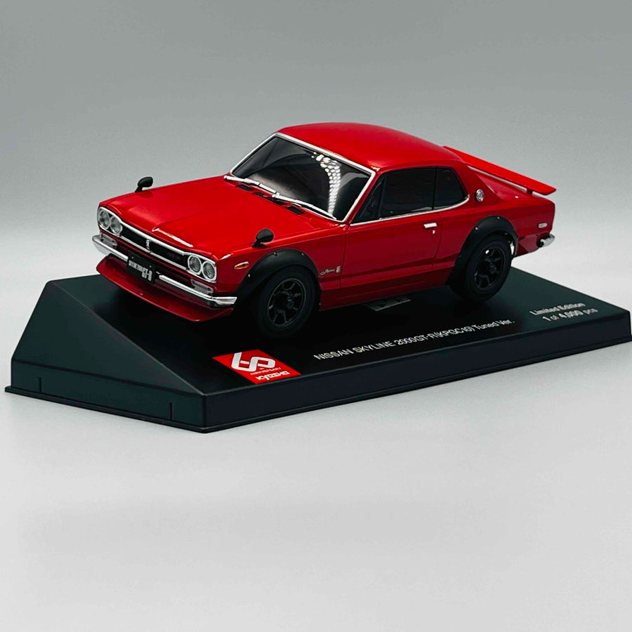 Kyosho Mini-z Body ASC  NISSAN SKYLINE 2000GT-R (KPGC10) Tuned Red 60th  MZP466R60