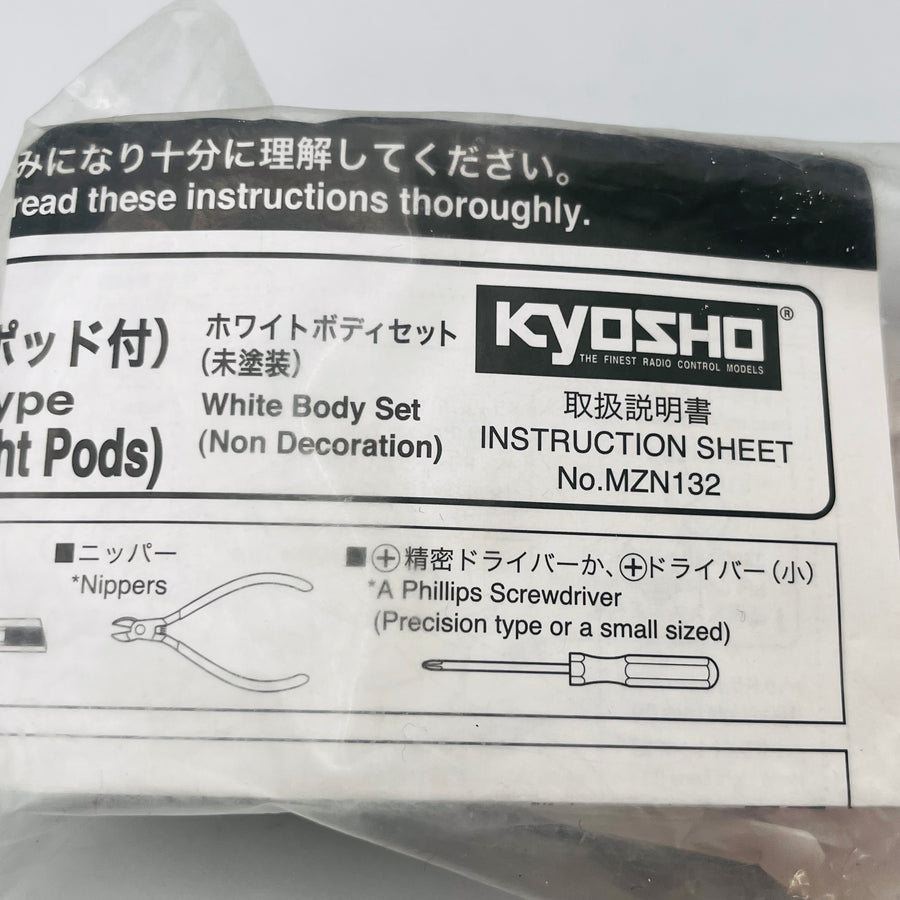 Kyosho Mini-z Racer White Body Set Toyota CELICA GT-FOUR RC White Body Set MZN132