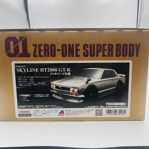 ABC Hobby 1/10 Nissan Skyline HT2000GT-R Hakosuka Body (chrome bumper)67093
