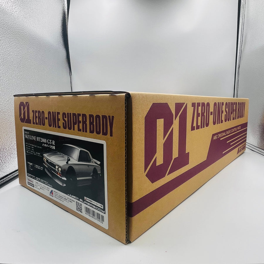 ABC Hobby 1/10 Nissan Skyline HT2000GT-R Hakosuka Body (chrome bumper)67093