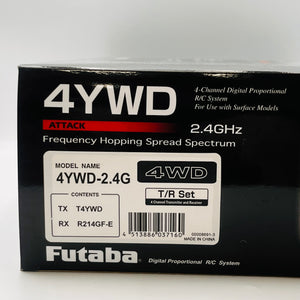 Futaba 4YWD-R214GFE TR Set [00008691-3]