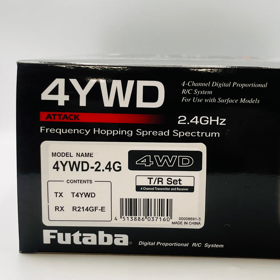 Futaba 4YWD-R214GFE TR Set [00008691-3]
