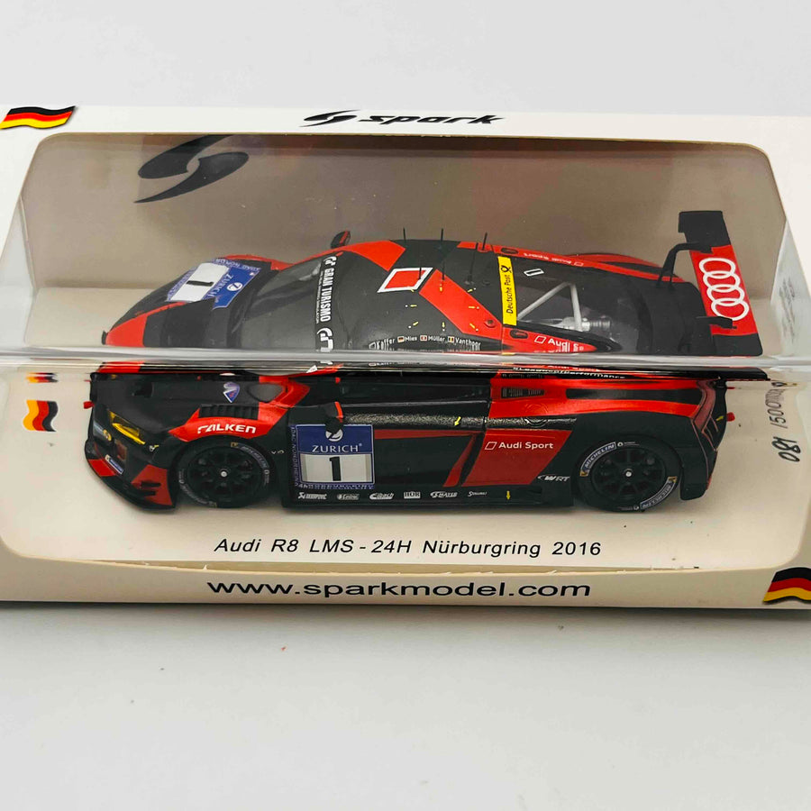 Spark Audi R8 LMS-24H Nurburgring 2016 L.Vanthoor-C.Mies-N. Muller-P.Kaffer