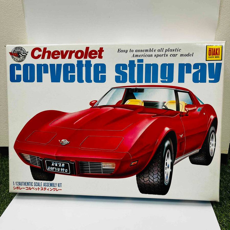1/12 Chevrolet corvette sting ray ŌTAKI PLASTIC MODEL