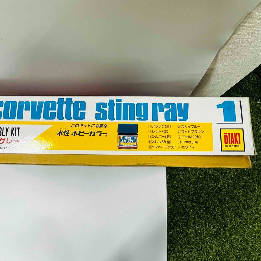 1/12 Chevrolet corvette sting ray ŌTAKI PLASTIC MODEL