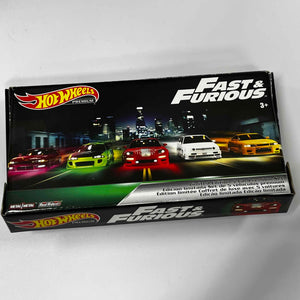 Hot WHEELS THE FAST AND THE FURIOUS 5 car premium set